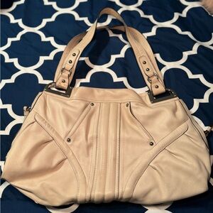 Good condition B markowsky Beige leather hobo  bag